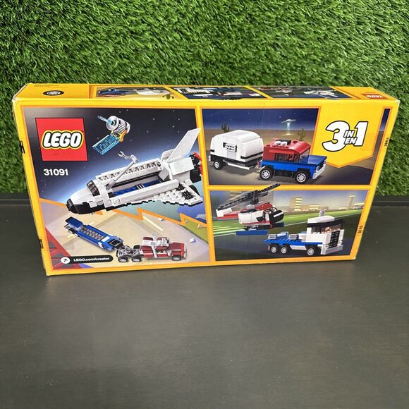 LEGO Creator Shuttle Transporter 3-in-1 Building 31091 New Damaged Box - Picture 6 of 6